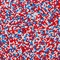 Patriotic Sprinkles for Baking, 4th of July Sprinkles for Cupcakes, Red White and Blue Nonpareils Candy Perfect for Independence Day Dessert Party 3.52 Ounce
